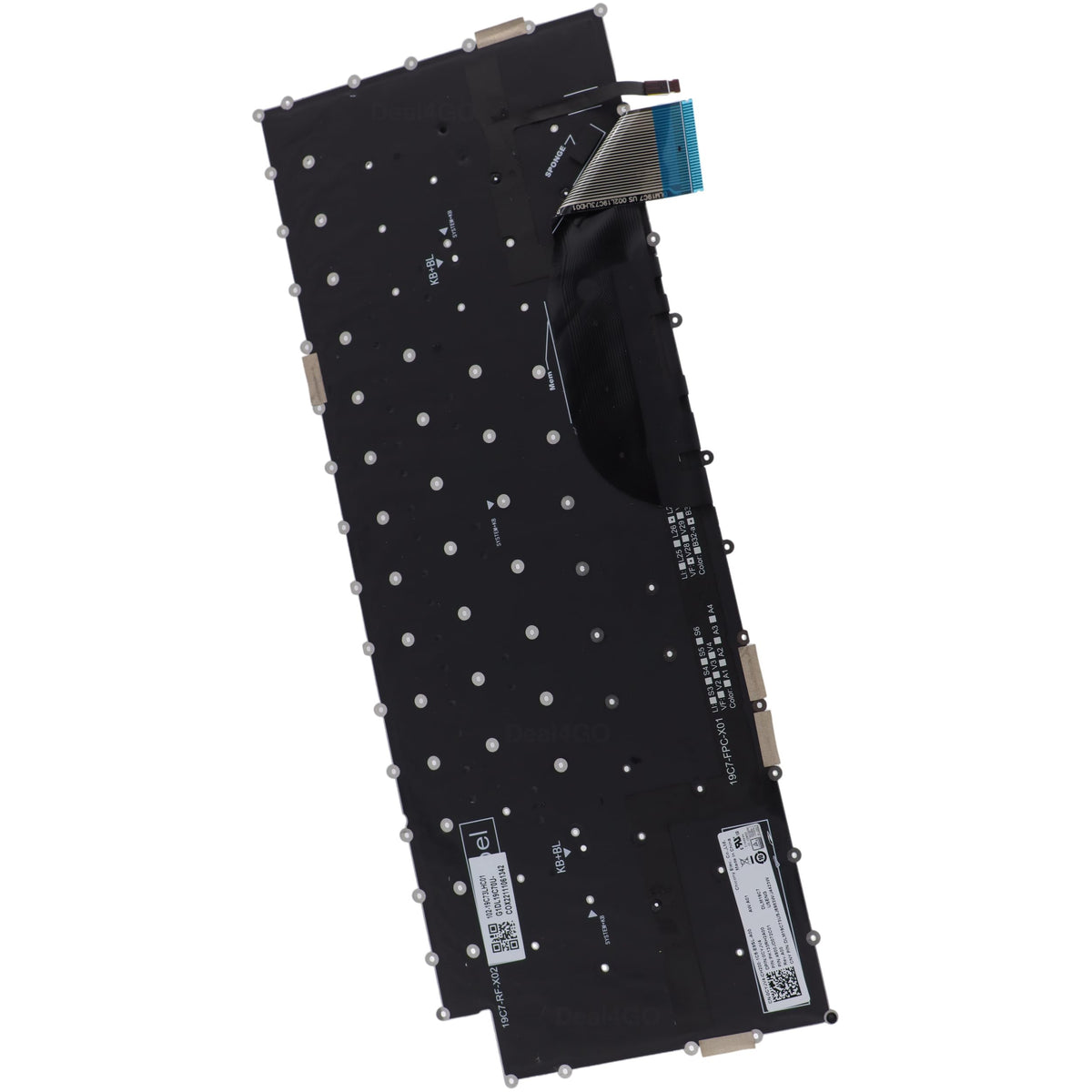 Teclado Retroiluminado Deal4GO CYJV4 2R30J para Dell XPS y Precision