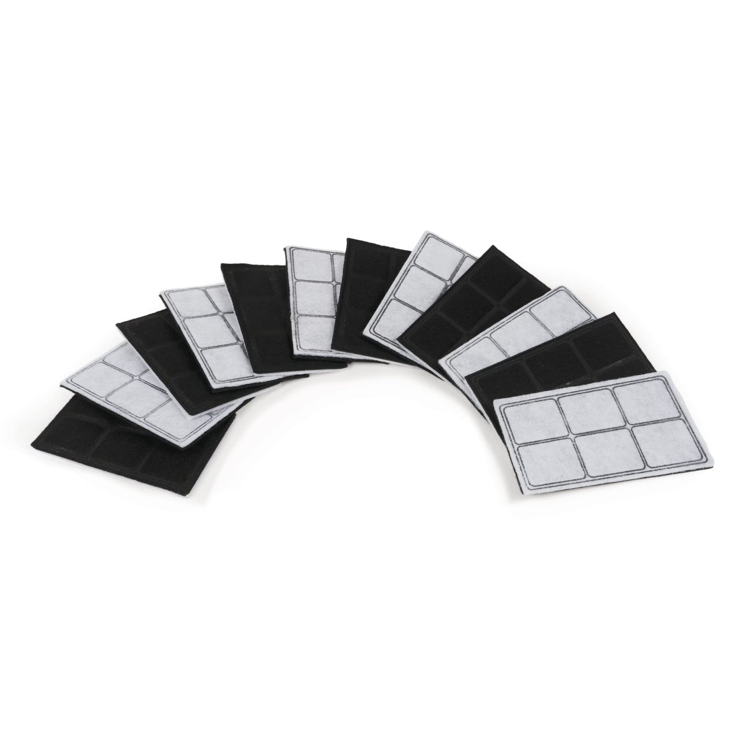 Filtros de Reemplazo de Carbón Premium PetSafe Drinkwell Negro Blanco Paquete de 12 para Fuente de Agua para Perros y Gatos
