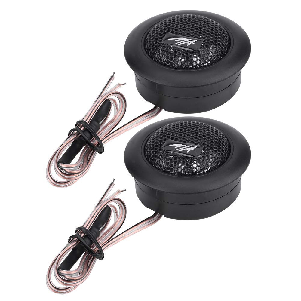 Altavoz de coche, 12 V 120 W coaxiales para coche, mini altavoces de altavoz de agudos súper potencia, micro cúpula de 2 pulgadas, altavoz de audioTweeter