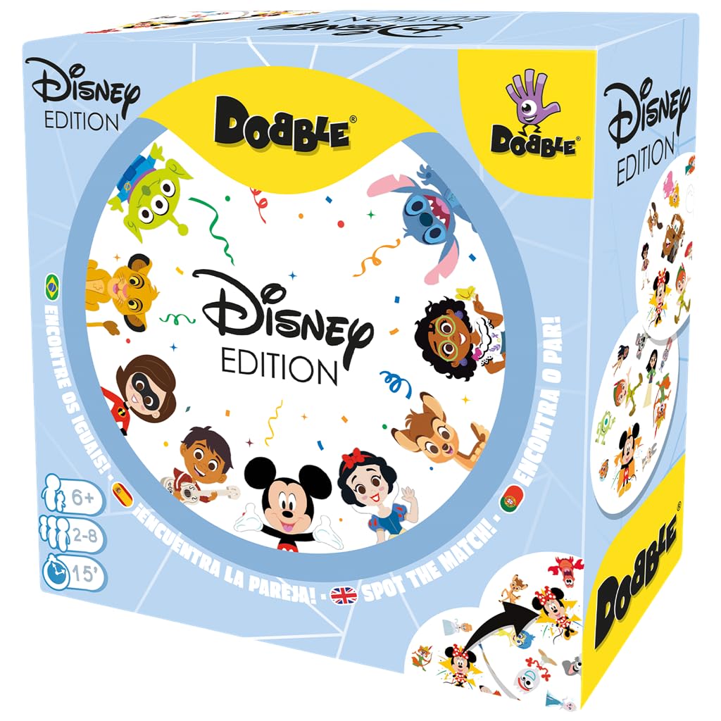 Juego de Mesa Asmodee Disney Edición Dobble en Español
