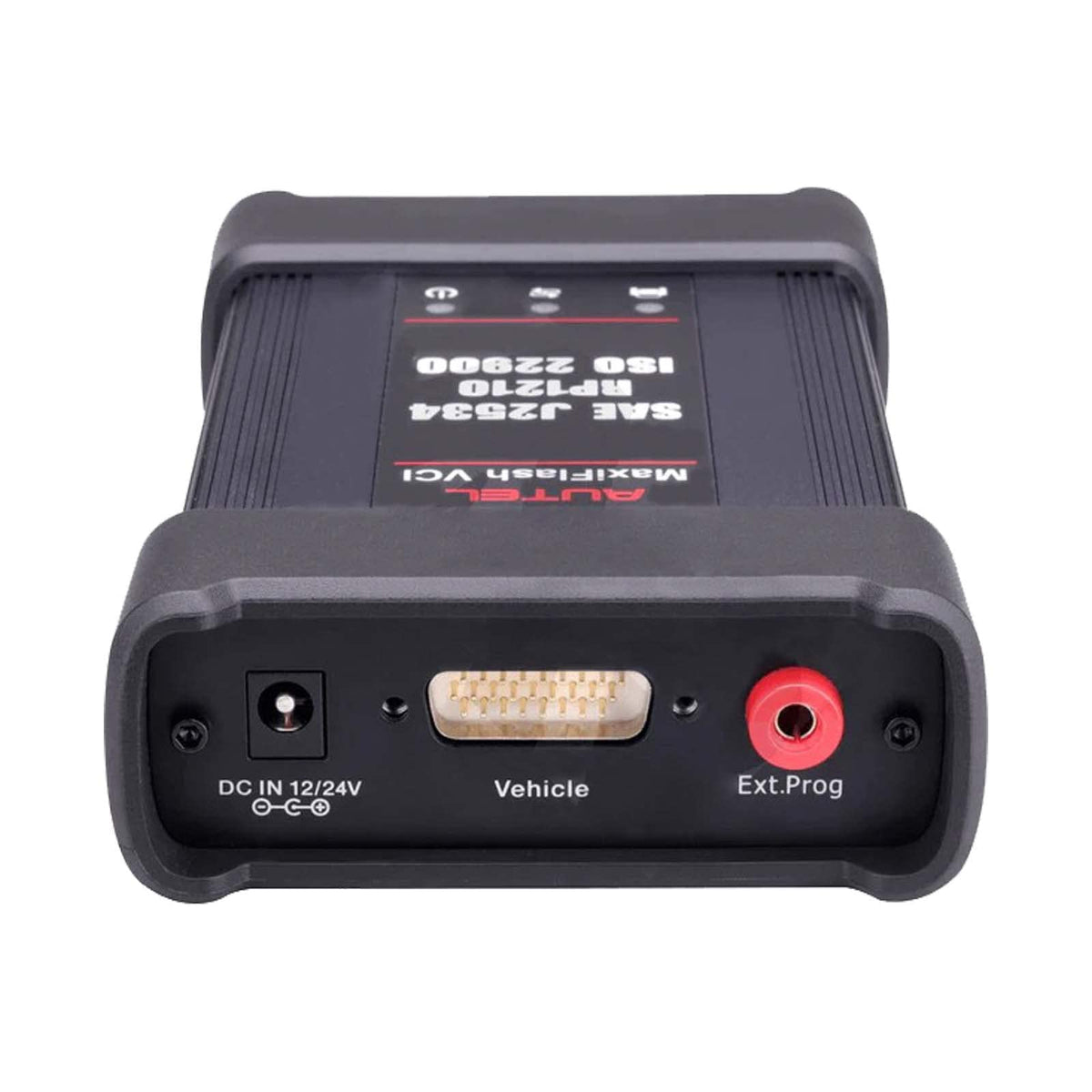 Kit de Interfaz de Comunicación para Vehículo Autel MaxiFlash VCI Bluetooth 4 Canales CAN FD ISO22900 Compatible con MaxiSYS MS909 y MaxiCOM