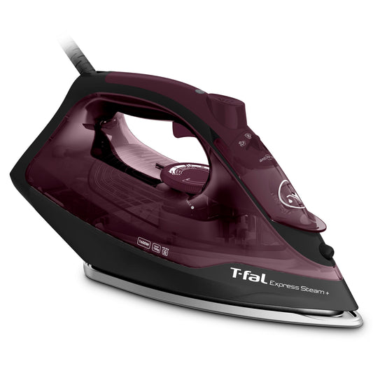 Plancha de Vapor T-Fal Vino Neón Suela Durilium Airglide 1600 W