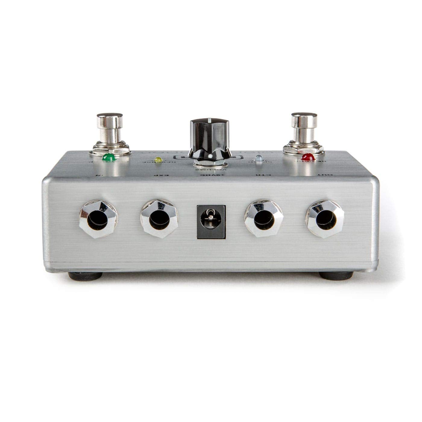 Pedal Looper Clone MXR Gris con Cables de Conexión