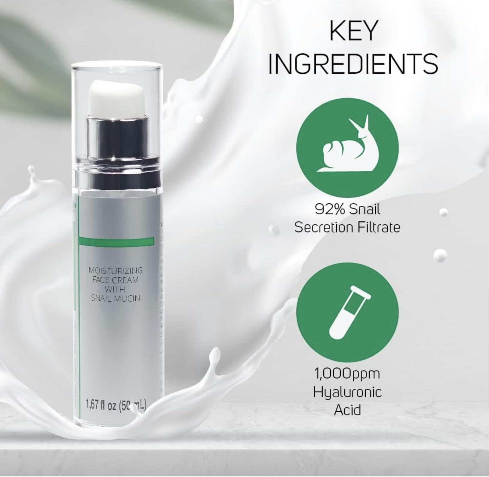 Suero avanzado de mucina de caracol al 99,25% | Crema de Caracol | Esencia de poder de mucina y filtrado de secreción de caracol | Suero reparador de la piel coreano Manchas oscuras