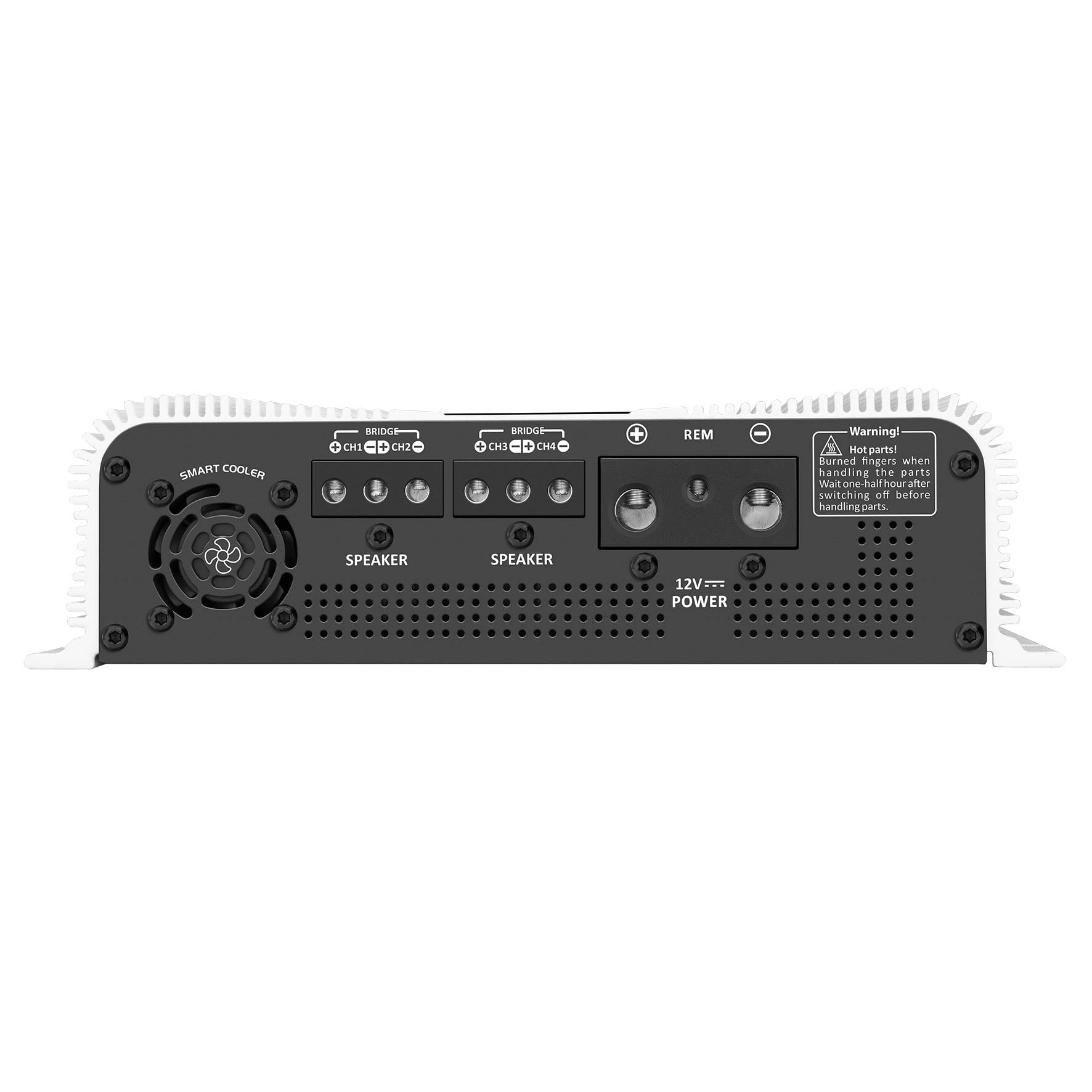 Amplificador de Audio Taramps DS 4000 1 Ohmio 4 Canales para Coche Clase D Rango Completo