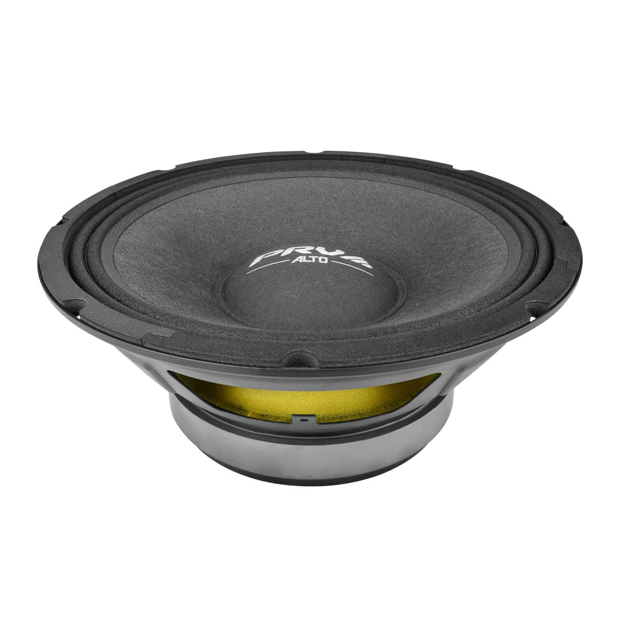PRV Audio 10MR650A - Altavoz de Rango Medio de 10 Pulgadas, 8 ohmios, 650 vatios, 97.5 db, Bobina de Voz de 2.5 Pulgadas, Alta Serie Pro Audio de Rango Medio (Simple)