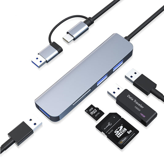 Adaptador USB C Hub 5en1 MacBook Pro XPS HDMI 4K Ethernet PD 100W