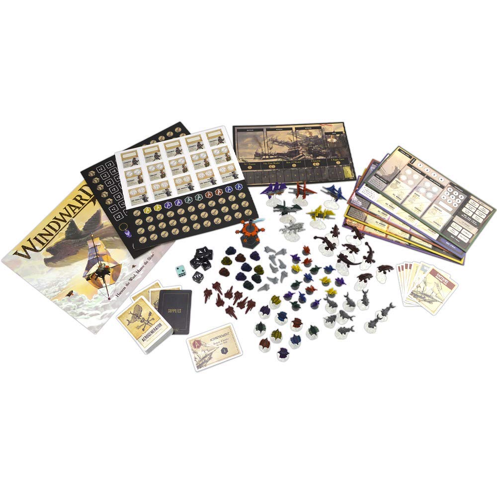Juego de Mesa de Estrategia Rfish Windward para 1 a 5 Jugadores
