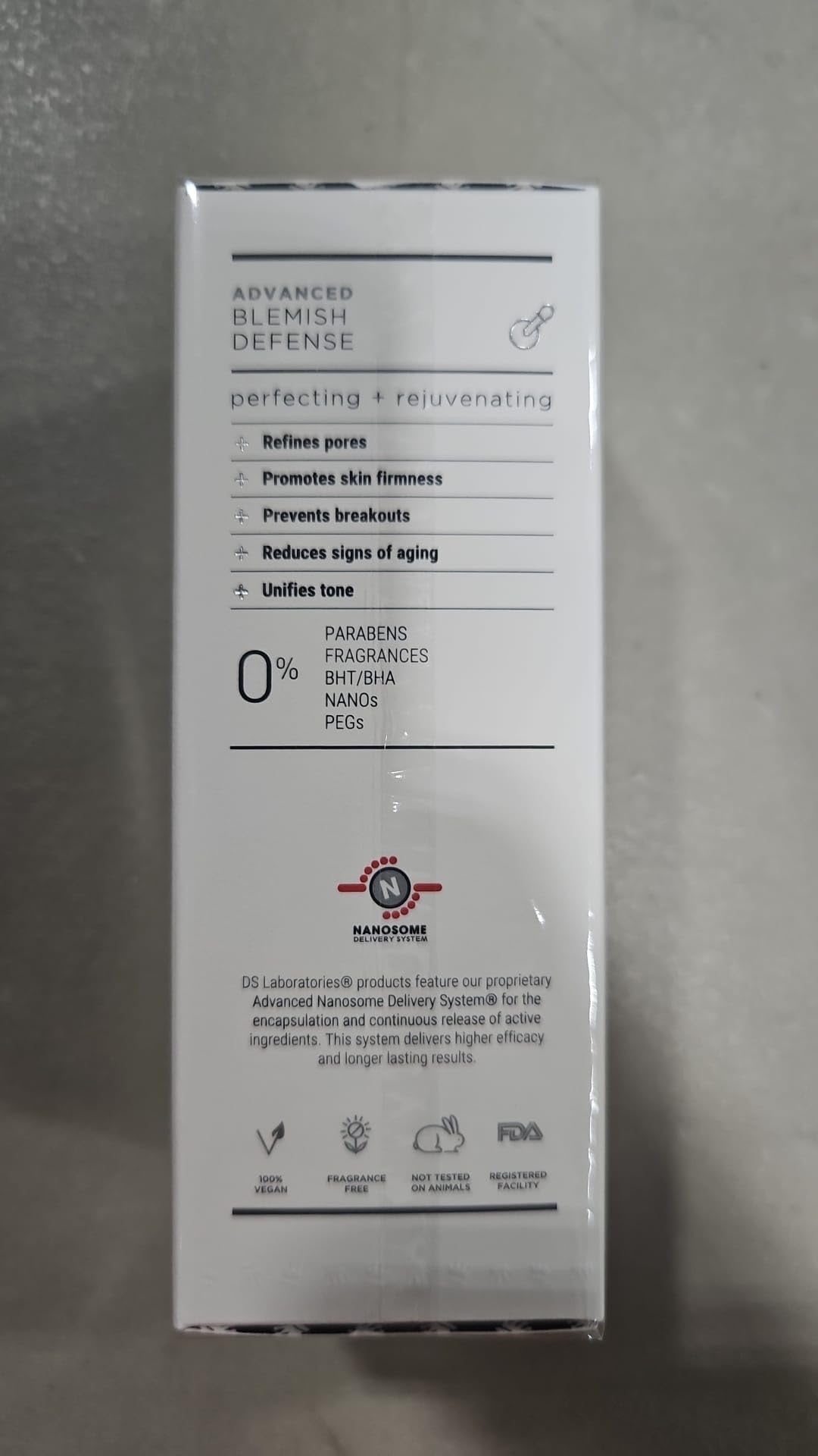 DS Laboratories | Advanced Blemish Defense Perfecting + Rejuvenating