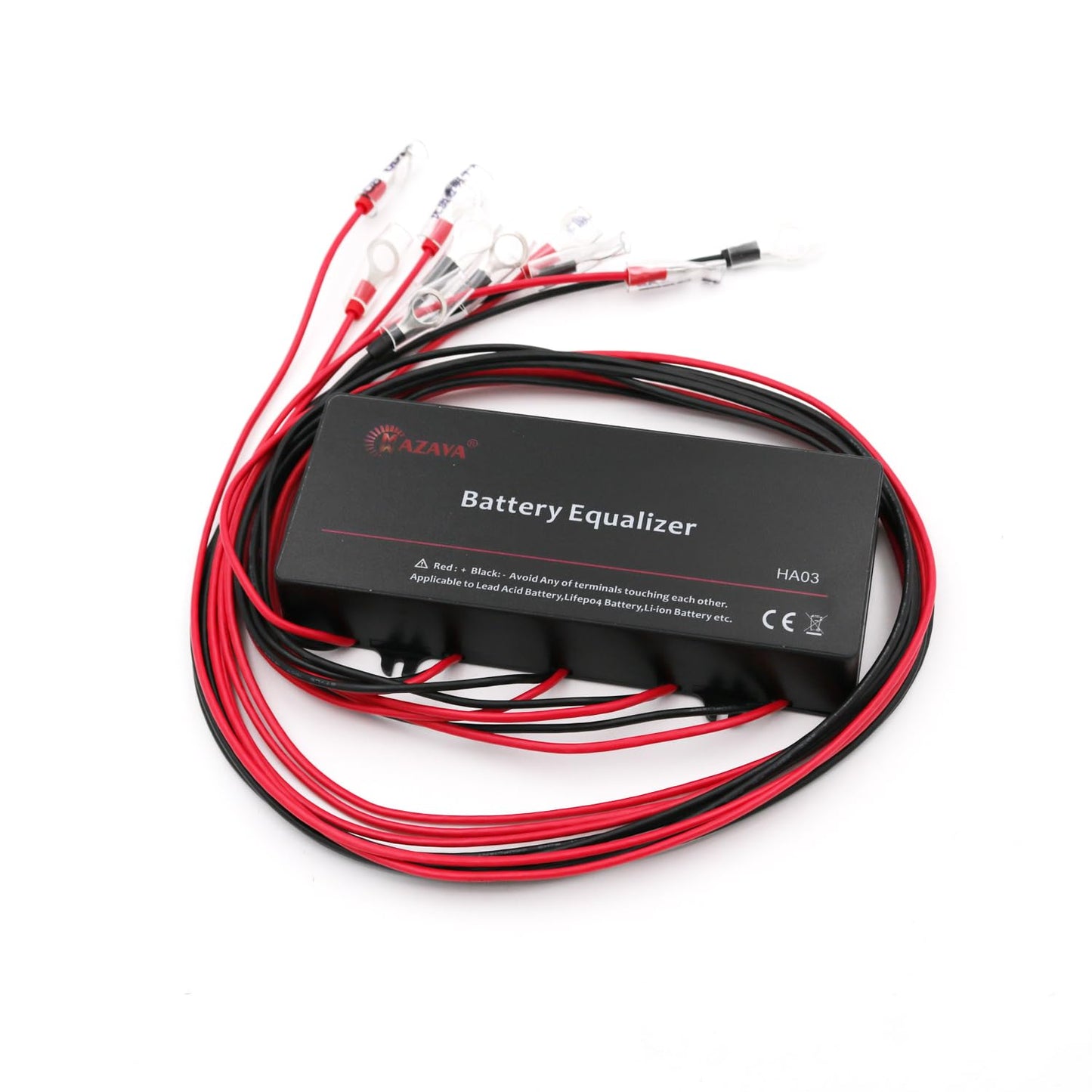 Mazava HA03 - Equalizador de batería para 5 baterías conectadas en paralelo en serie para sistema de batería de 60 V, 12 V x 5, extender la vida útil de la batería