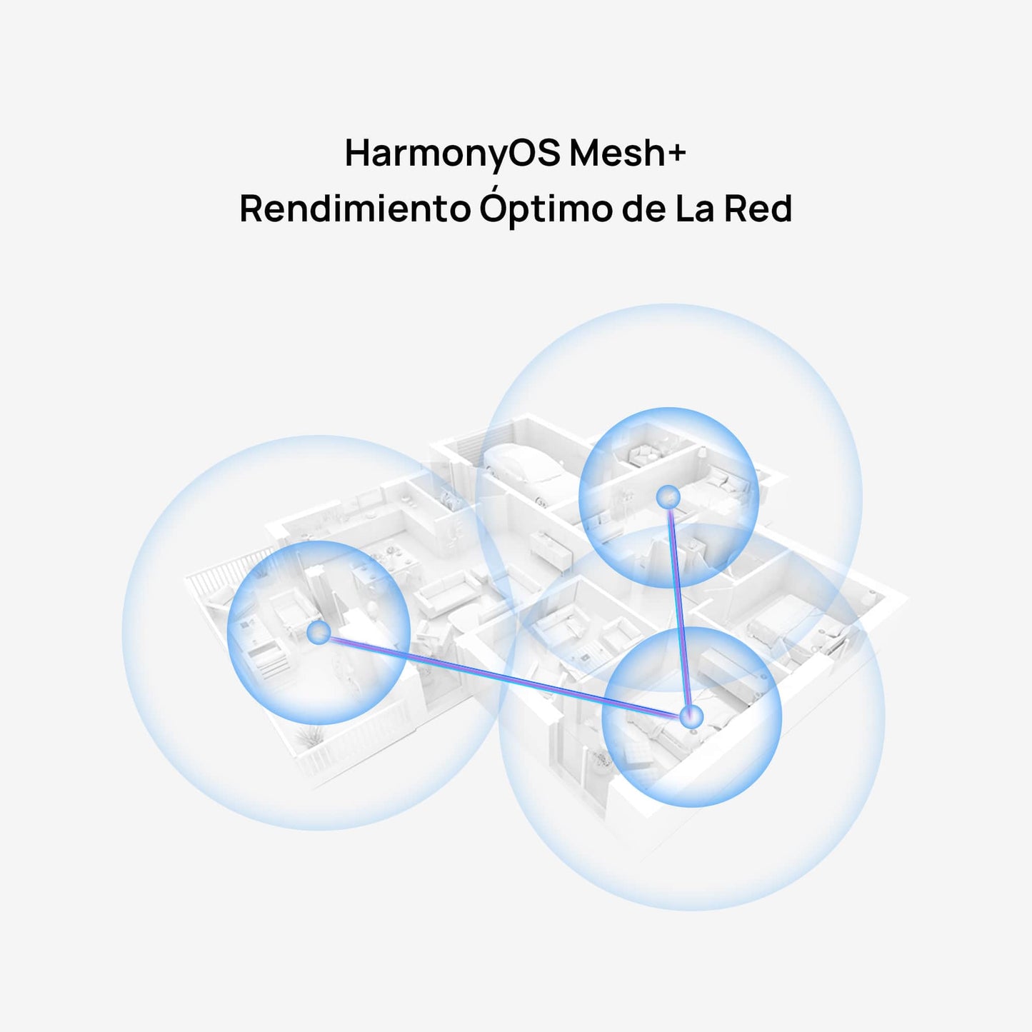 HUAWEI WiFi Mesh 3 - Router, Wi-Fi 6+, 3000 Mbps, 2.4GHz & 5GHz, Blanco (Paquete x2 Router), WS8100