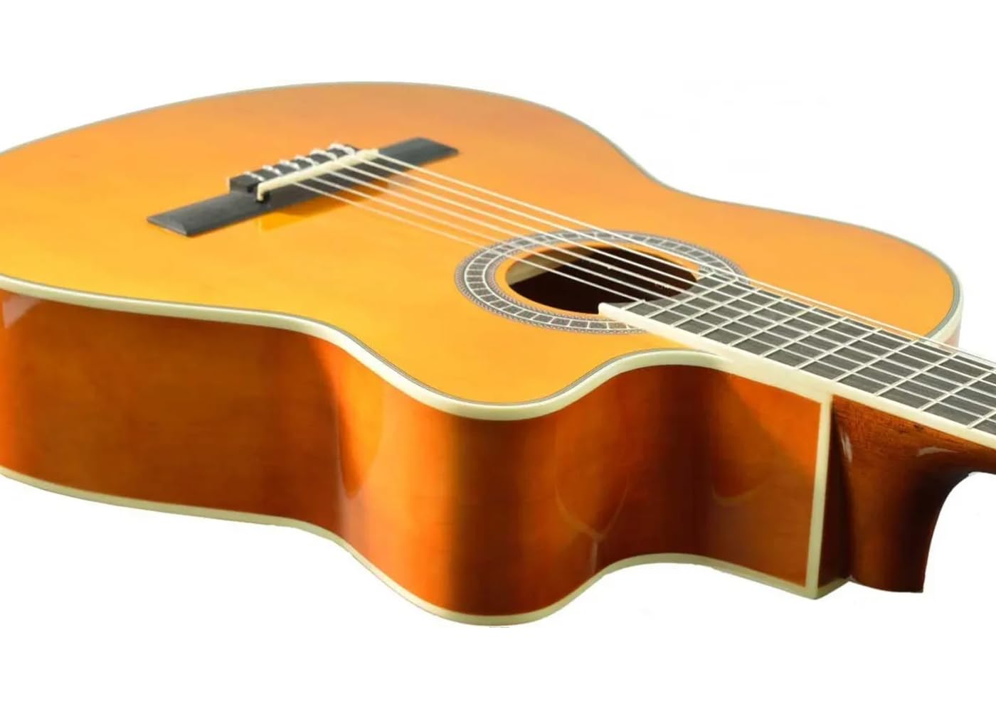 Deviser Guitarra Electroacústica Deviser L320-YN, Profesional, Funda