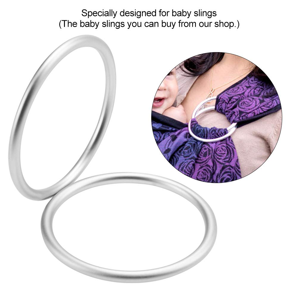 Anillos Portabebés de Algodón Aluminio Suave Transpirables para Bebés y Recién Nacidos