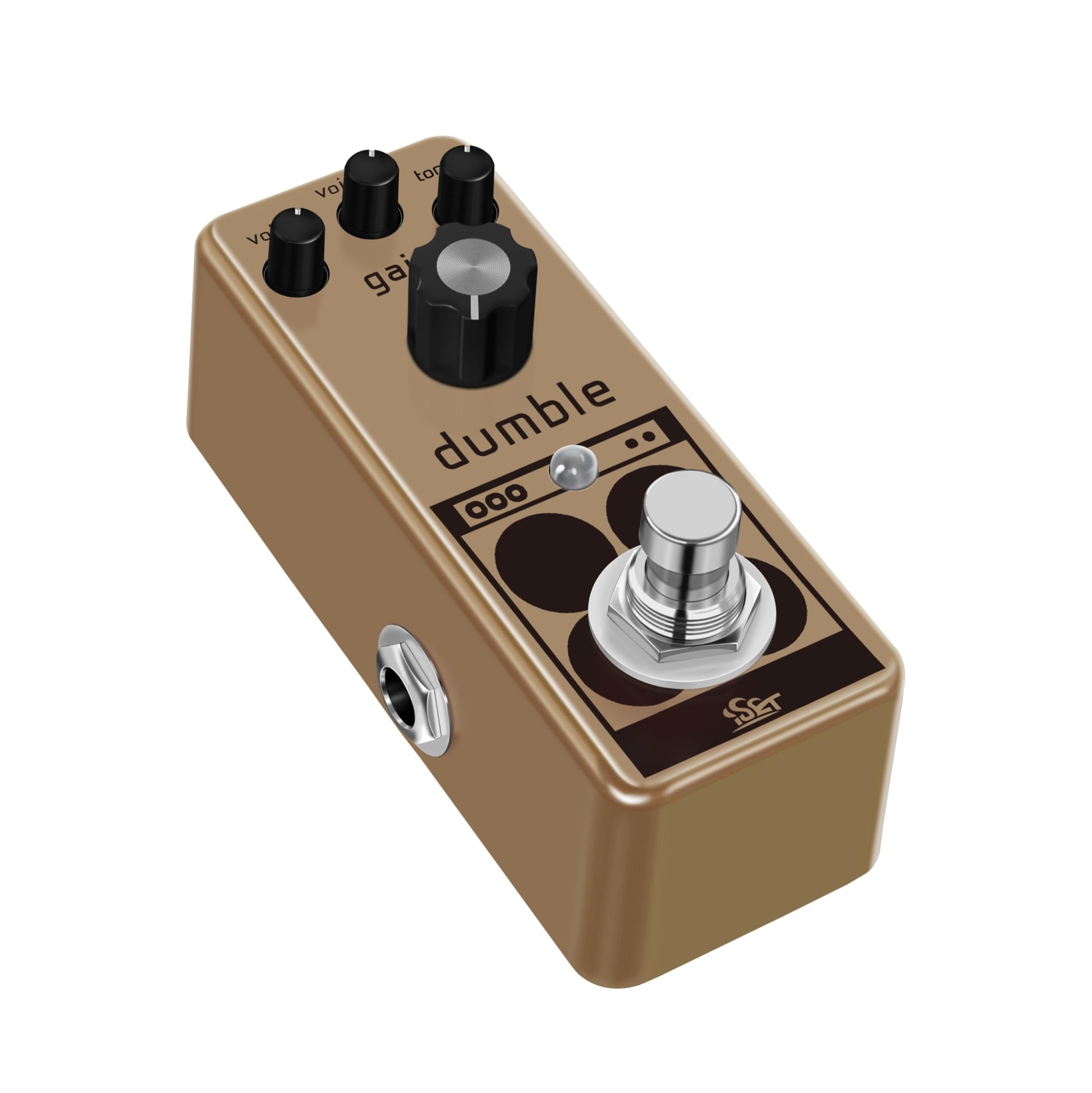 ISET Dumble Overdrive Pedal analógico Mini pedal de efecto de guitarra individual para guitarra eléctrica Bajo True Bypass