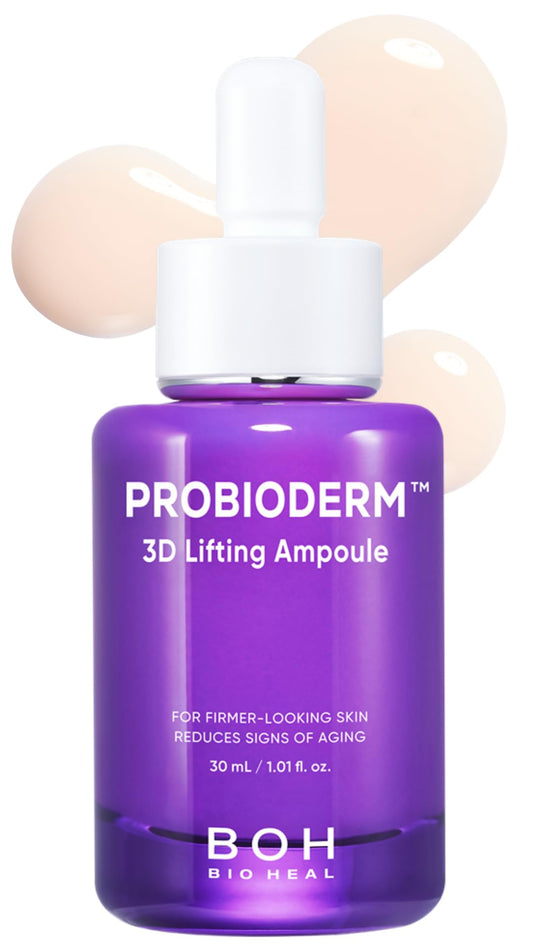 Suero reafirmante 3D Probioderm™ | Fórmula avanzada con probióticos y péptidos | Piel esculpida y firme | 30 ml
