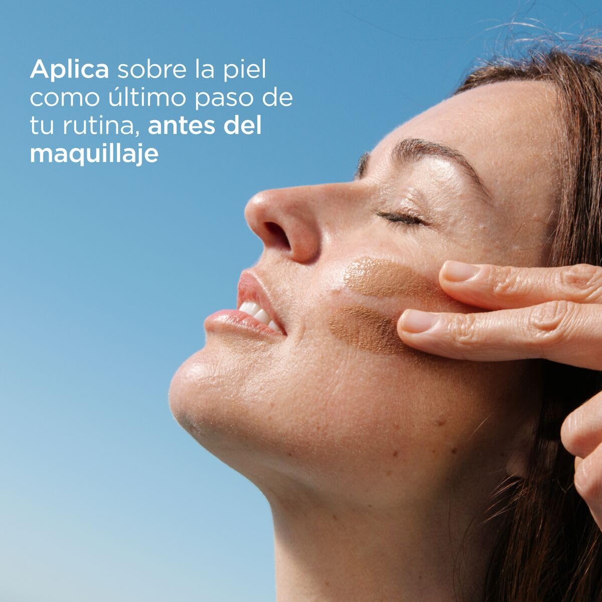 ISDIN - FotoUltra Age Repair Fusion Color Water SPF 50 - Protector solar facial de fase acuosa, triple acción anti-fotoenvejecimiento, con color, 50 ml