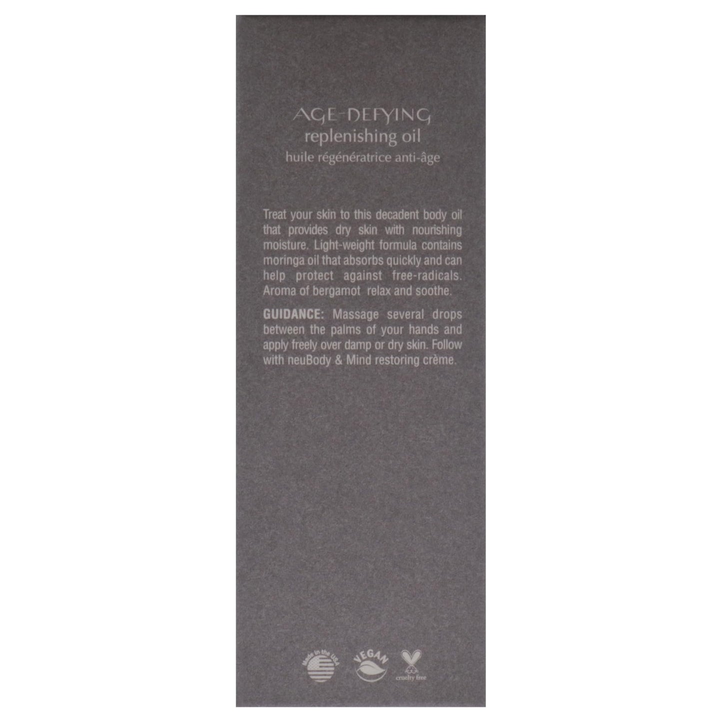 Neuma Neuma neubody and mind age-defying replenishing oil 3.4 oz