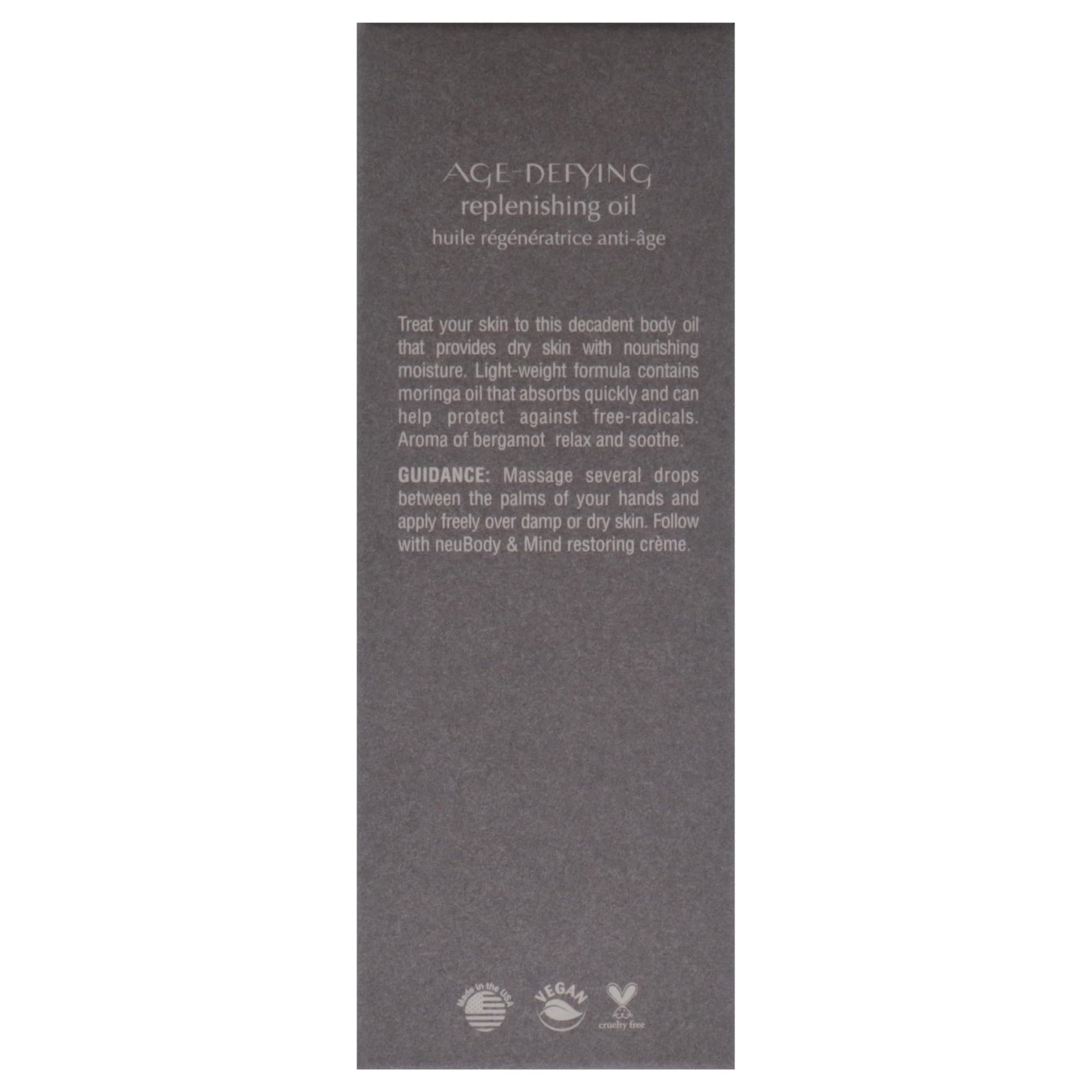 Neuma Neuma neubody and mind age-defying replenishing oil 3.4 oz