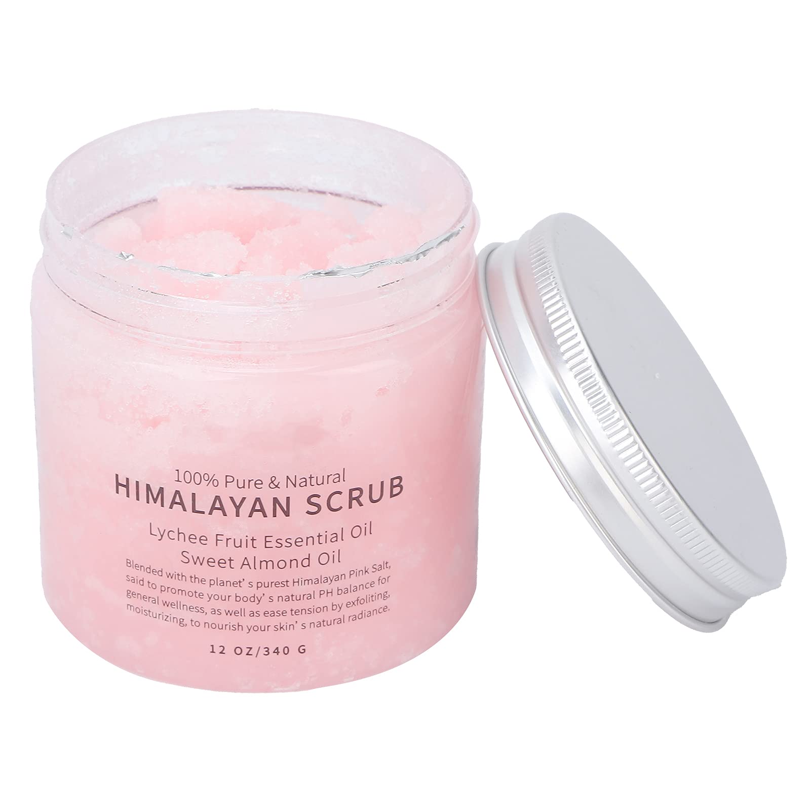 Exfoliante Corporal y Facial de Sal del Himalaya Cálido para Piel Hidratante
