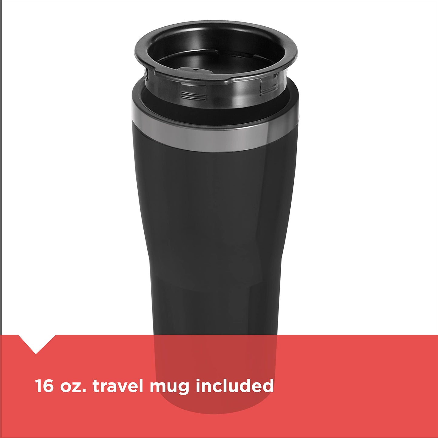 Cafetera personal con vaso térmico