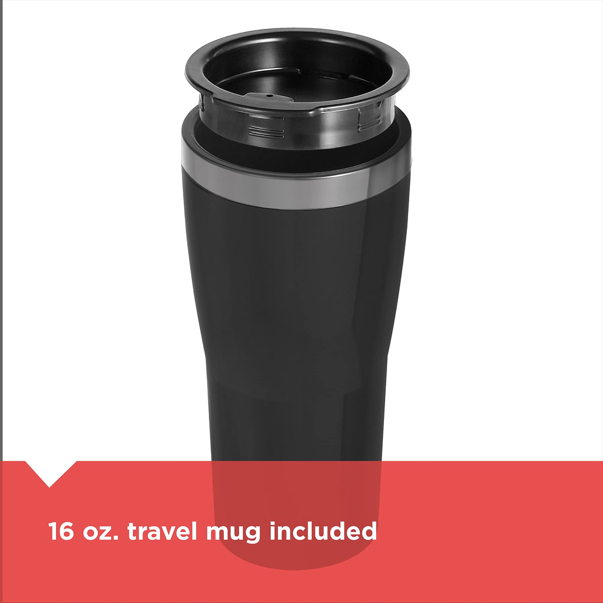 Cafetera personal con vaso térmico