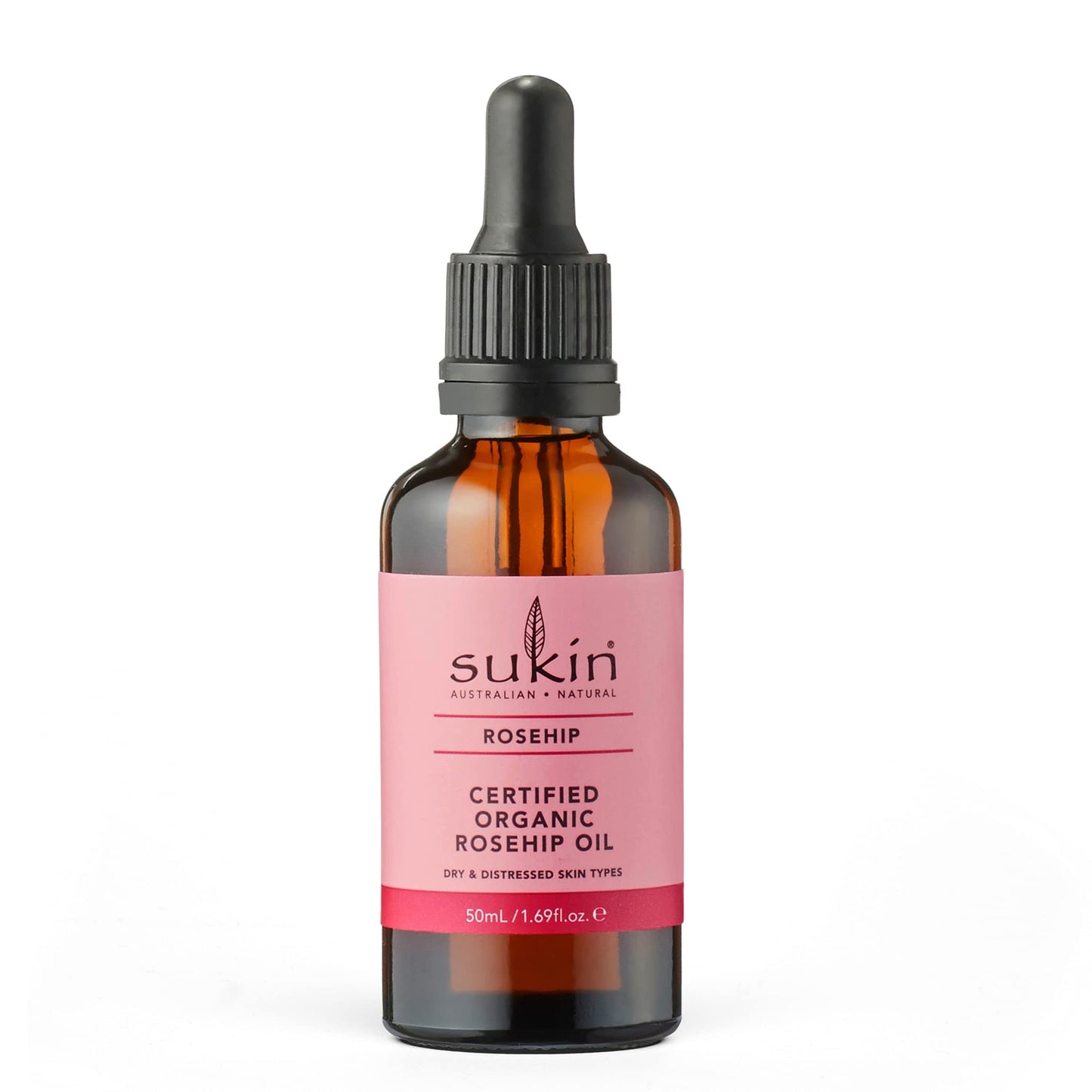 Sukin Certified Organic Rosehip Rose hip Oil 1.69oz - 50ml by Sukin