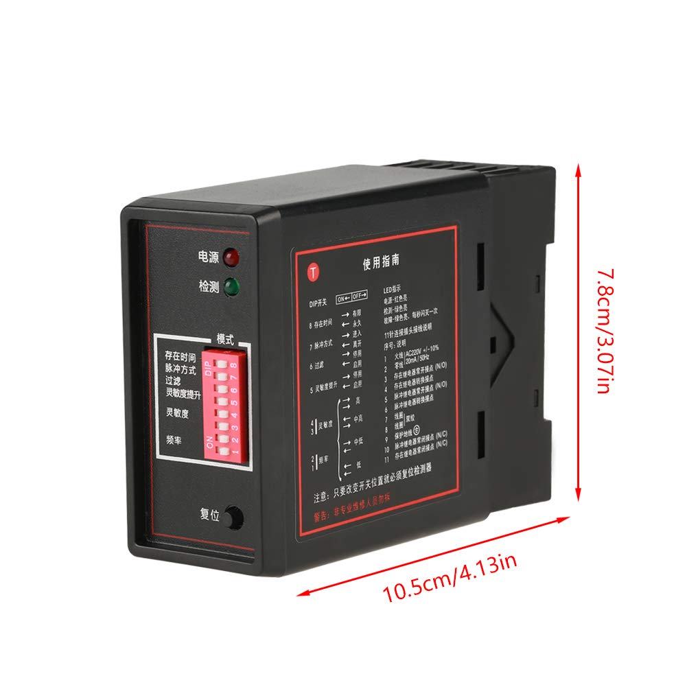 Detector de Sensor de Seguridad Oumefar PD132 para Acceso de Estacionamiento Vehicular Inductivo