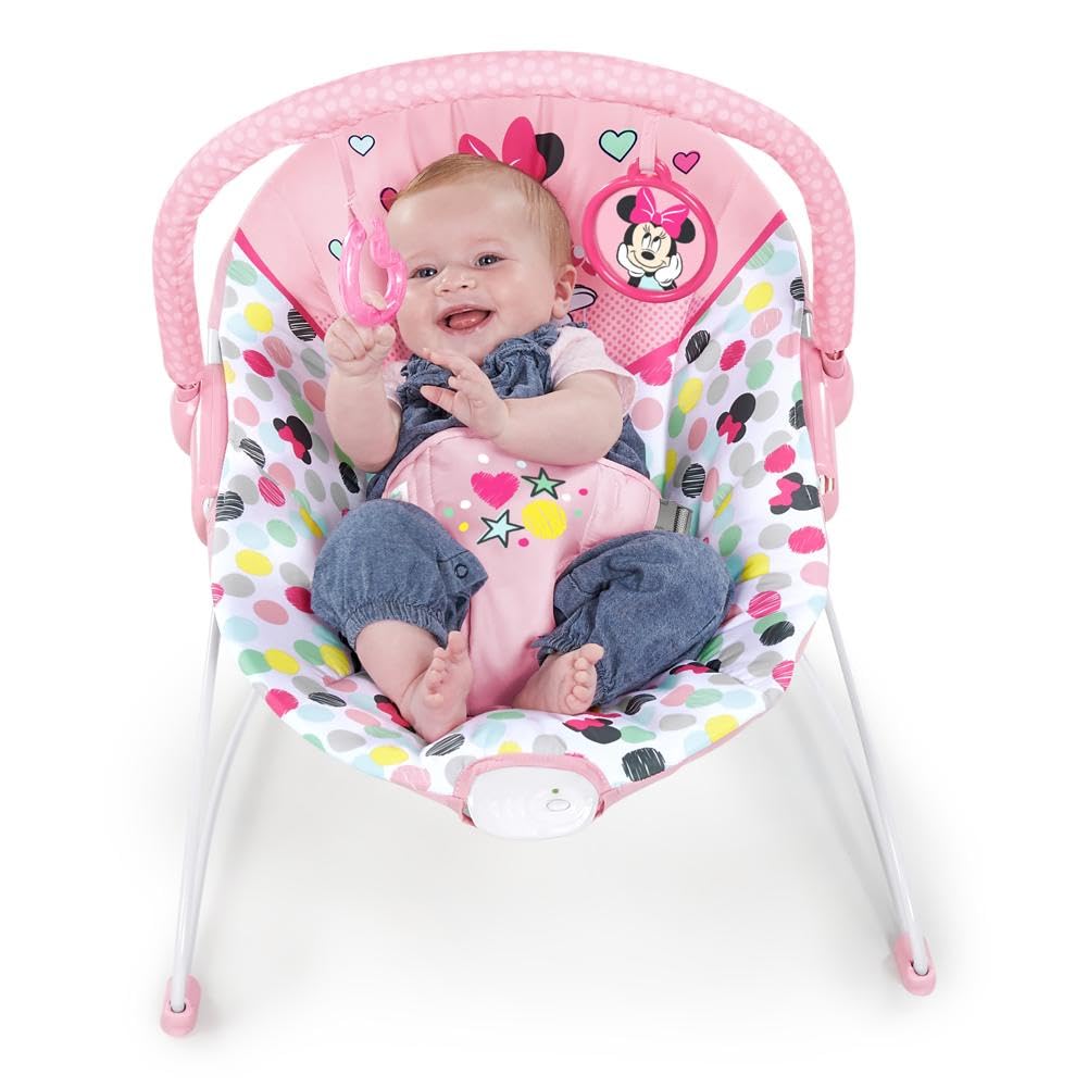 Disney Baby Mecedora Con Motivos De Lunares Y Minnie Mouse, Pink, Paquete De 2340.0 Grams