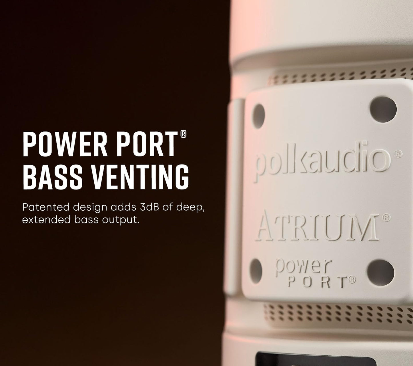 Bocinas Polk Audio Atrium 6 Blanco 100W Empotradas para Pared o Techo