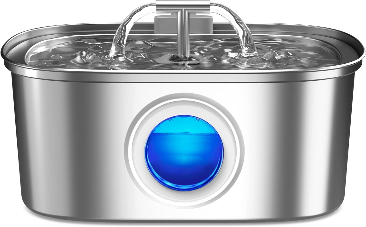 Fuente de Agua para Mascotas Rellaty Transparente Interior 3,2 L