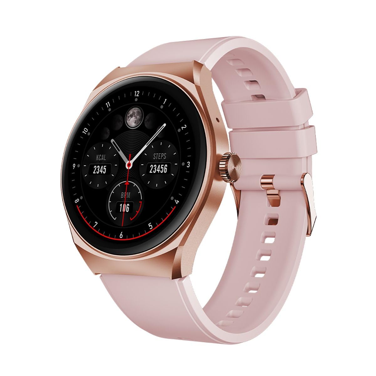 Smartwatch STF Kronos Trek Rosa Resistente al Agua