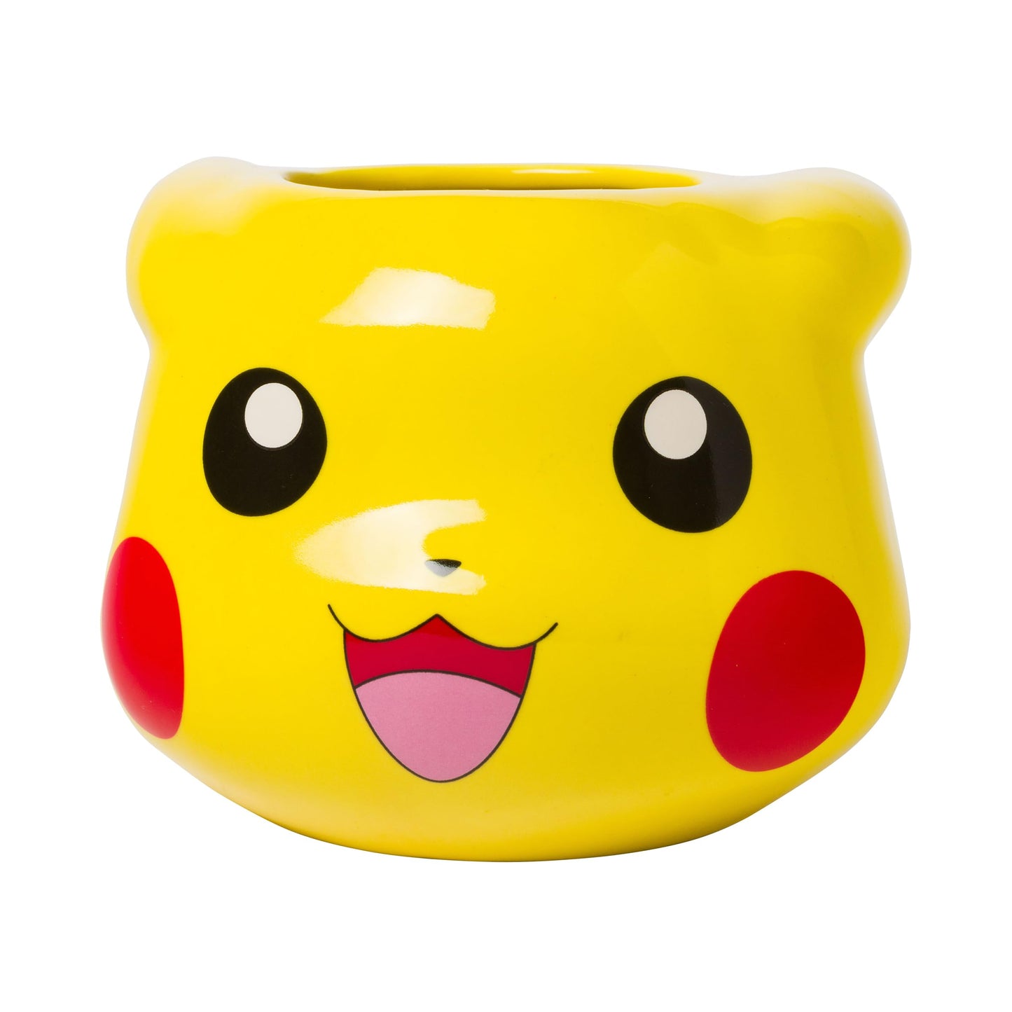 Taza Cerámica Esculpida 3D Silver Buffalo Pikachu Amarilla 20 Onzas