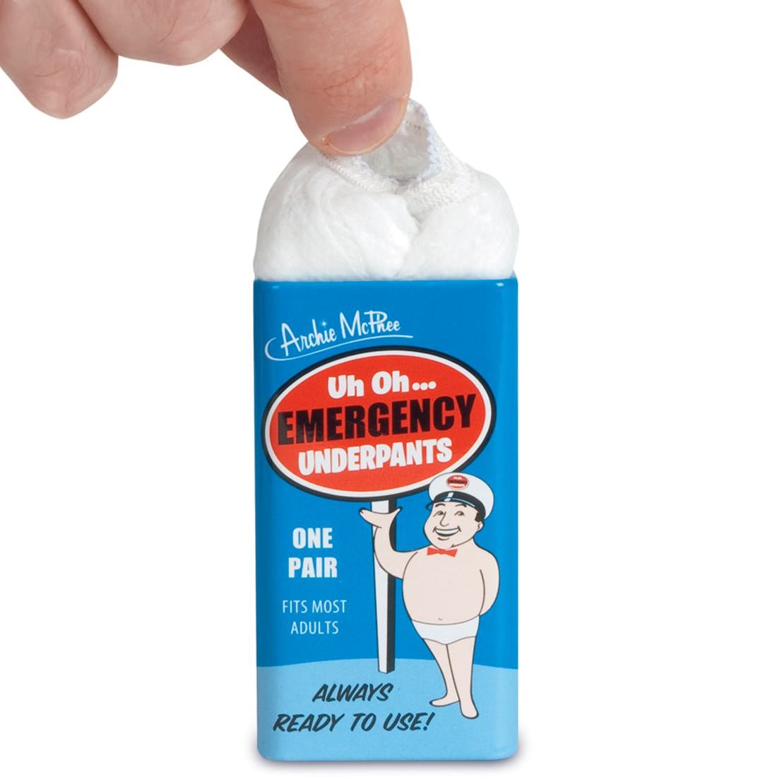 Ropa Interior de Emergencia Accoutrements Blanca