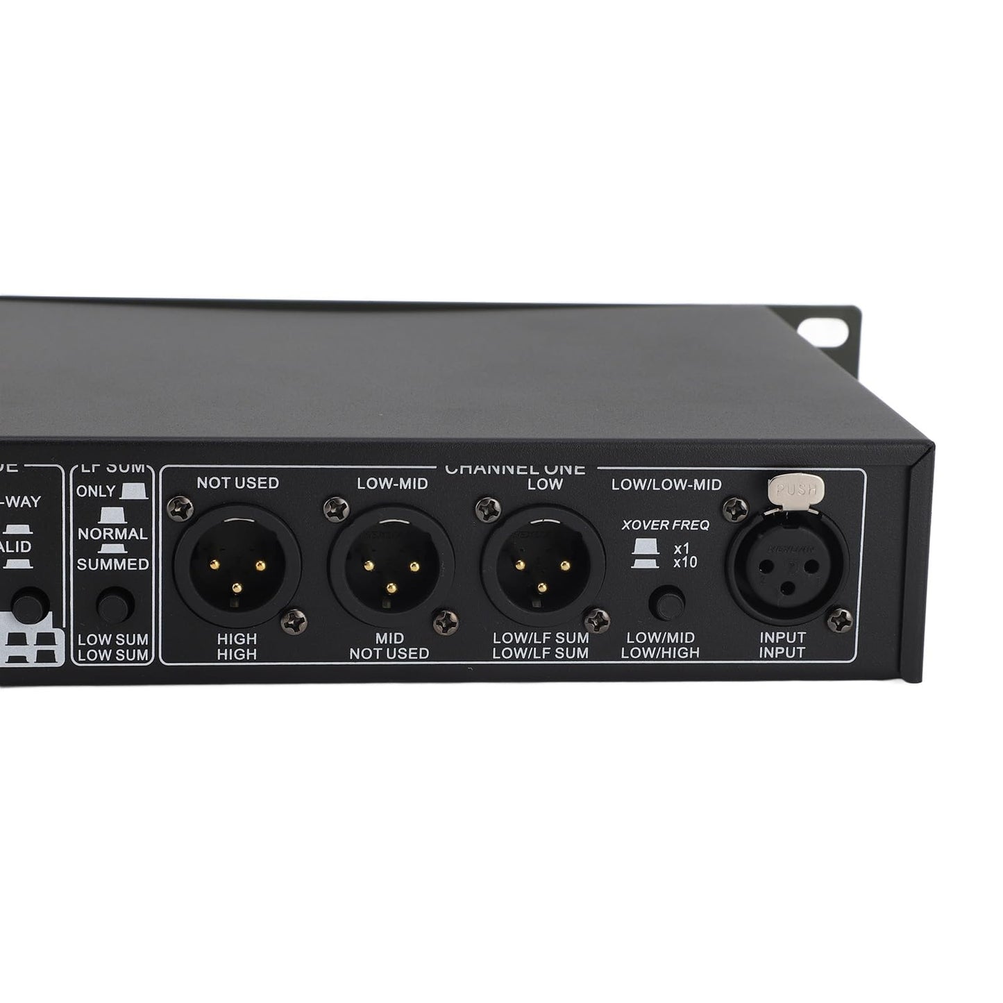 Crossover 234XL, Crossover Mono Profesional de 4 Vías Enchufe de EE. UU. 110 V Rendimiento Estable Duradero Diseñado para Rendimiento en Escenarios Al Aire Libre