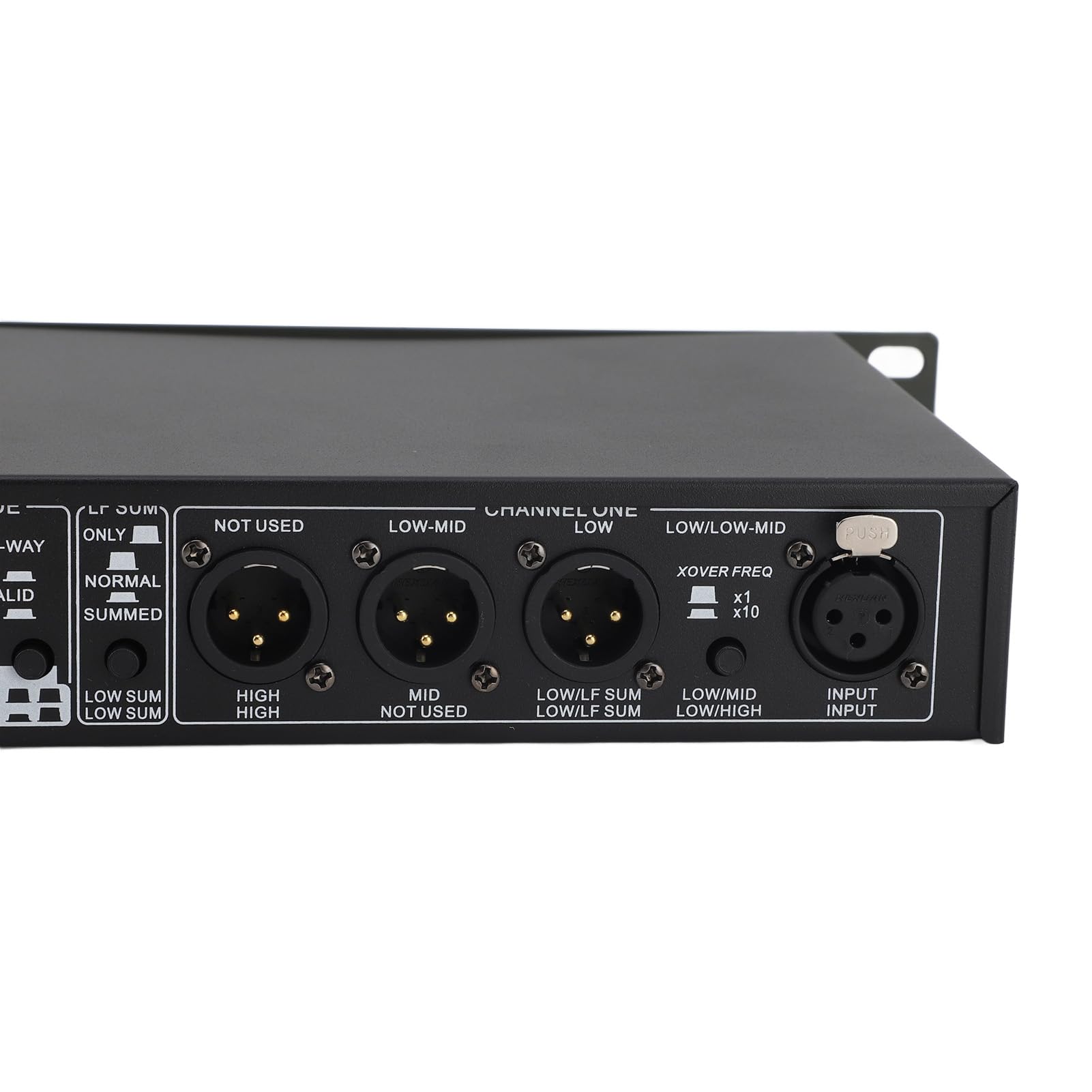 Crossover 234XL, Crossover Mono Profesional de 4 Vías Enchufe de EE. UU. 110 V Rendimiento Estable Duradero Diseñado para Rendimiento en Escenarios Al Aire Libre
