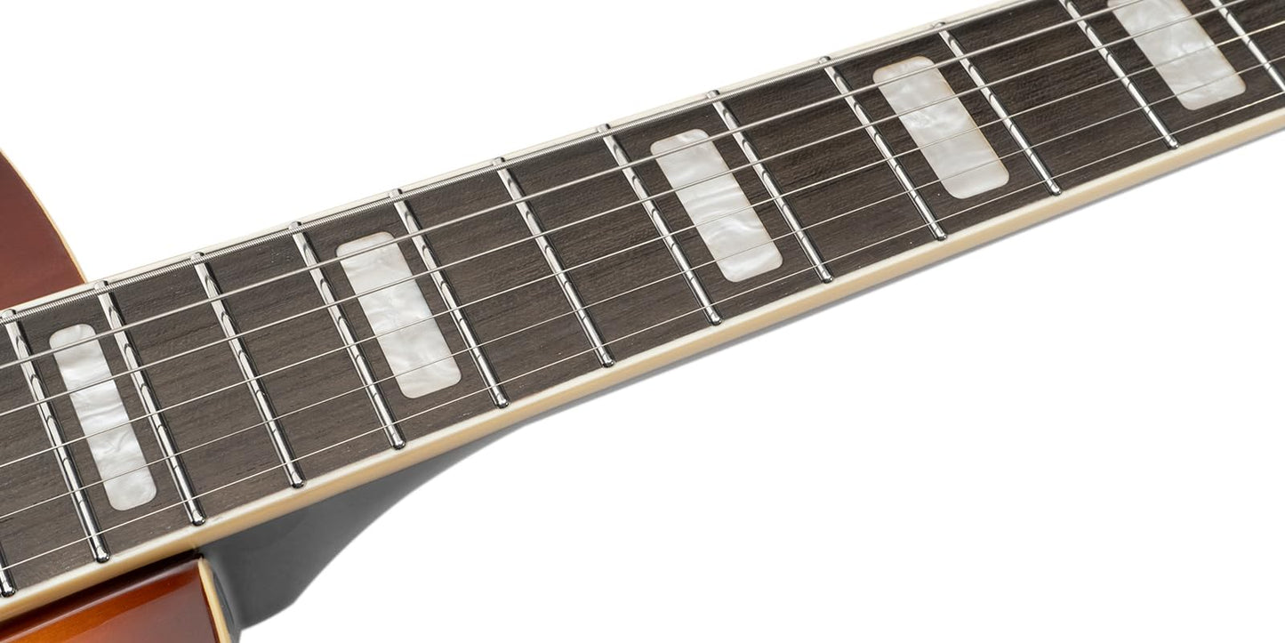 MARS Guitarra Eléctrica Archtop P90 (Violin Sunburst)