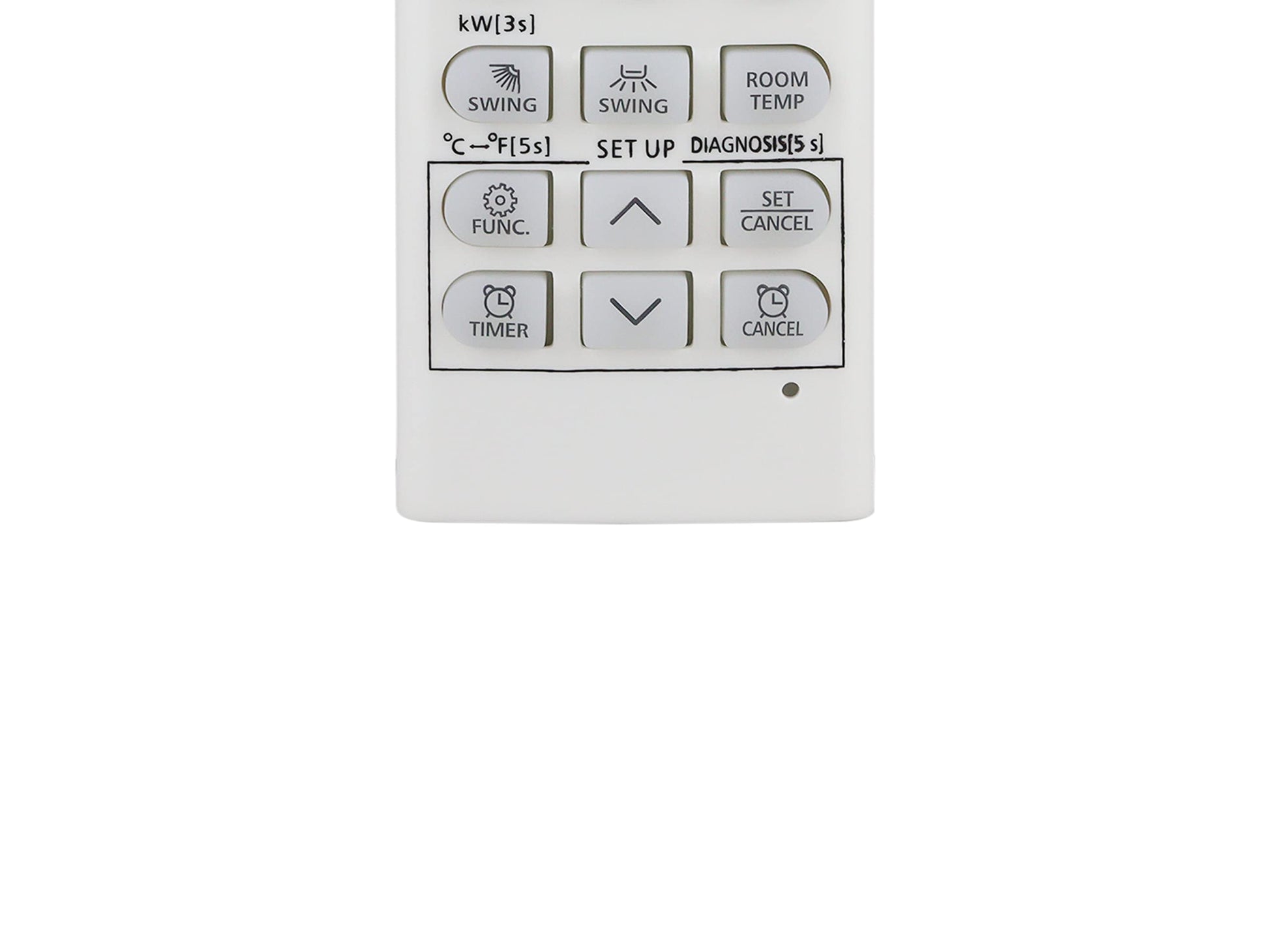 CONTROL EXPERT Control Remoto Compatible con LG minisplit Aire Acondicionado Inverter Clima