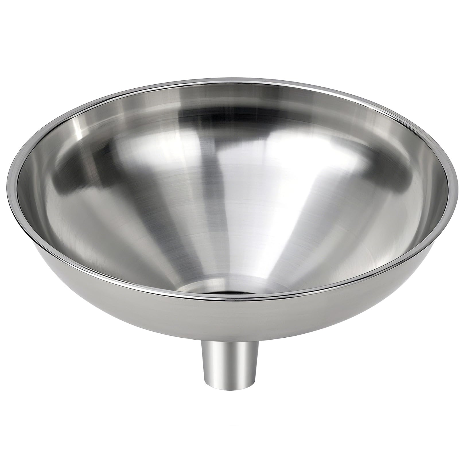 Embudo de Cocina Nomatox Acero Inoxidable sin Costuras para Uso en Transferencia de Líquidos y Polvos