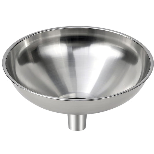 Embudo de Cocina Nomatox Acero Inoxidable sin Costuras para Uso en Transferencia de Líquidos y Polvos