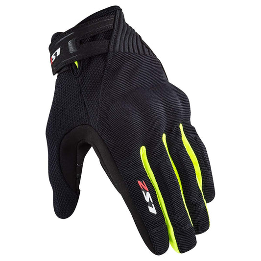 LS2 Helmets Dart 2 - Guantes para Hombre/Mujer (Amarillo/Negro, Small)