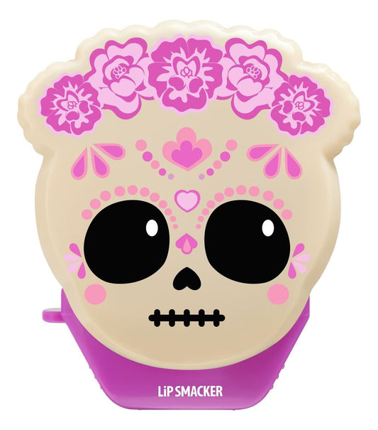 Lip Smacker - Día de los Muertos Catrina Bálsamo Labial Delicia de Frambuesa Hidratante y Protector