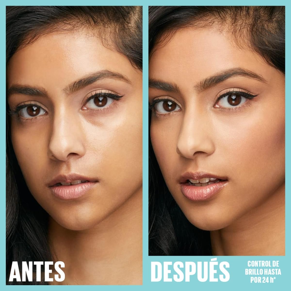 Base de maquillaje en polvo Maybelline Fit Me Natural Beige FPS 44 24h