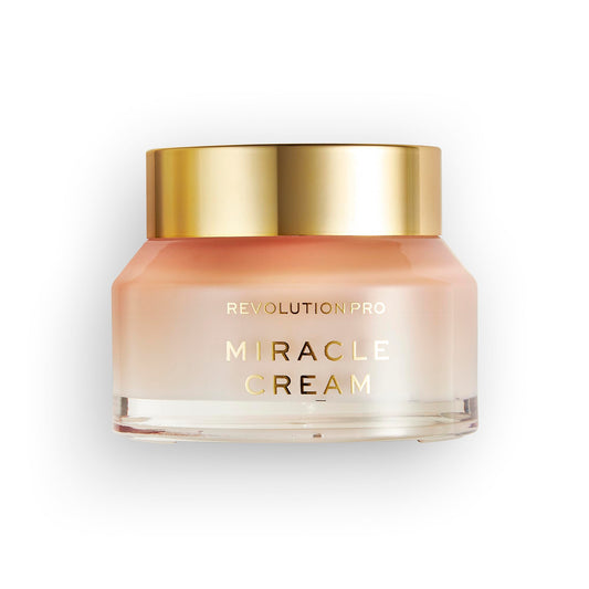 Revolution Pro-, Crema milagrosa, crema facial hidratante y humectante, ayuda a combatir la opacidad de la piel con ácido hialurónico y niacina