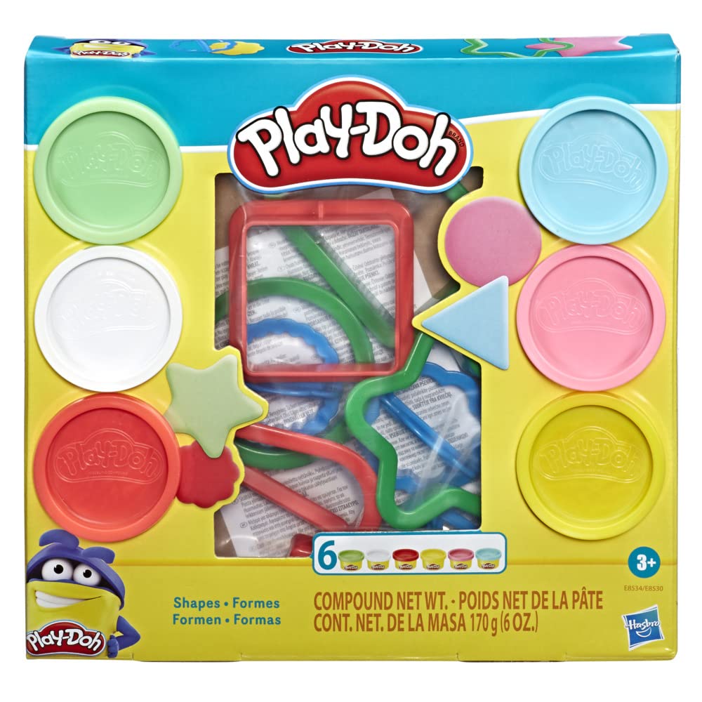 Kit de Manualidades Play-Doh Formas Multicolor con Compuesto de Modelado y Accesorios para Niños y Niñas