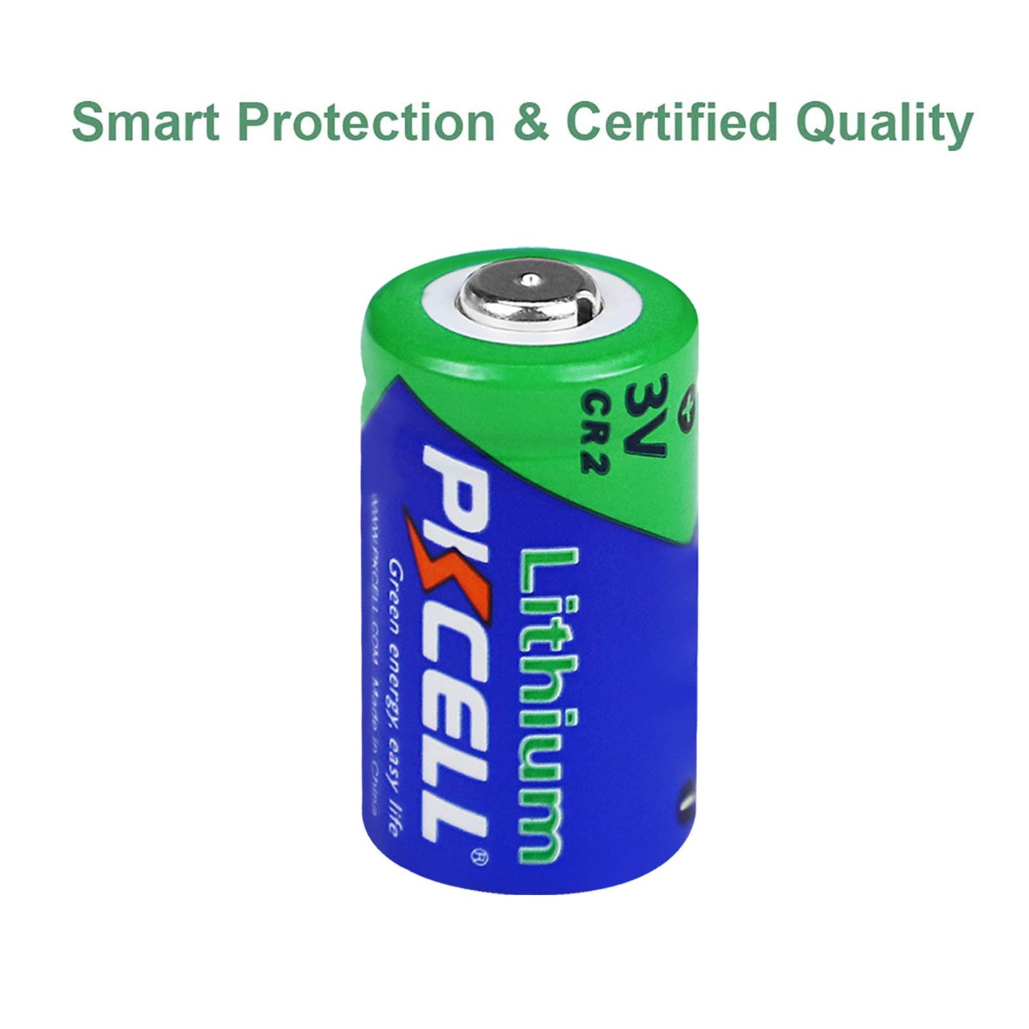 Baterías de Litio PKCELL CR2 CR15H270 3V 850mAh 2 Piezas