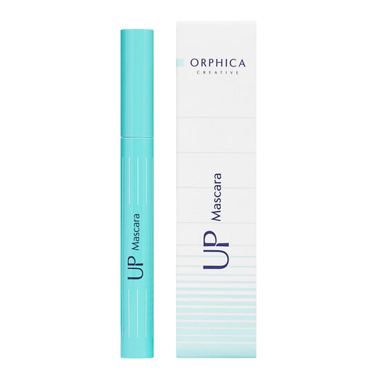 ORPHICA UP Máscara de Pestañas para Pestañas Lindas, Largas y Naturales, sin Correrse, Fórmula sin Grumos, con Cepillo, Negro, 7,5 ml
