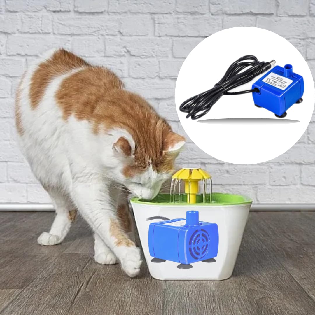 Bomba de Agua YOUTHINK Silenciosa Energética para Fuente de Mascotas con Cable de 5.9 Pies