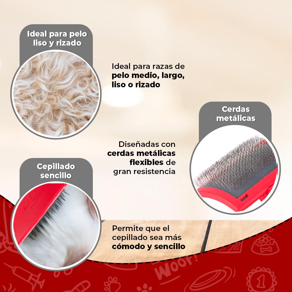 Fancy Pets Carda para Perros Color Rojo Tamaño Grande