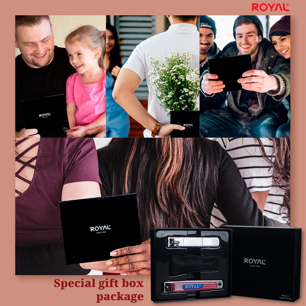 [Hecho en Corea] Set de corte de pelo de nariz, paquete de 25% ahorro, el mejor regalo para la familia, (negro y latón)