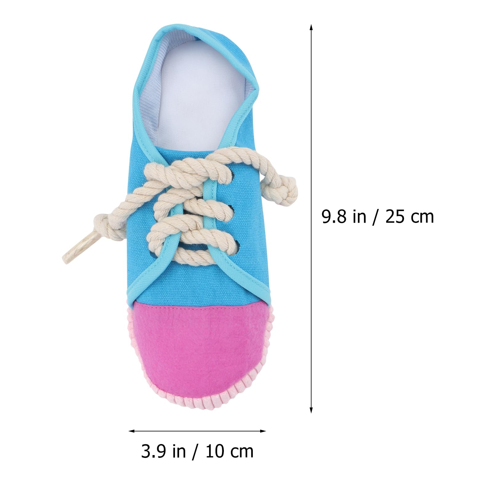 Kisangel 1 Pc Zapatillas de Mascotas de Juguete Zapatos de Perro de Juguete Juguetes para Masticar Mascotas Juguetes para Perros pequeños Juguete Creativo para Perros Juguete para Perros